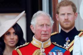 Meghan, Prince Charles, and Prince Harry