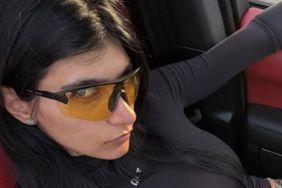 Mia Khalifa Shows Plenty of Leg in Curve-Hugging Playsuit