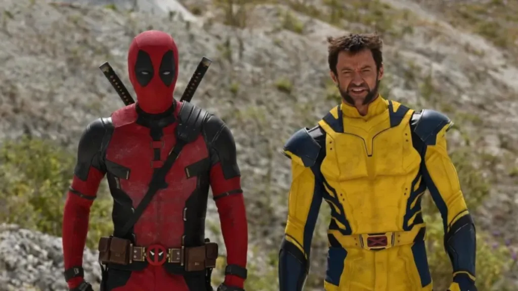 Hugh Jackman & Ryan Reynolds Have a Deadpool & Wolverine Reunion at Yankees Game