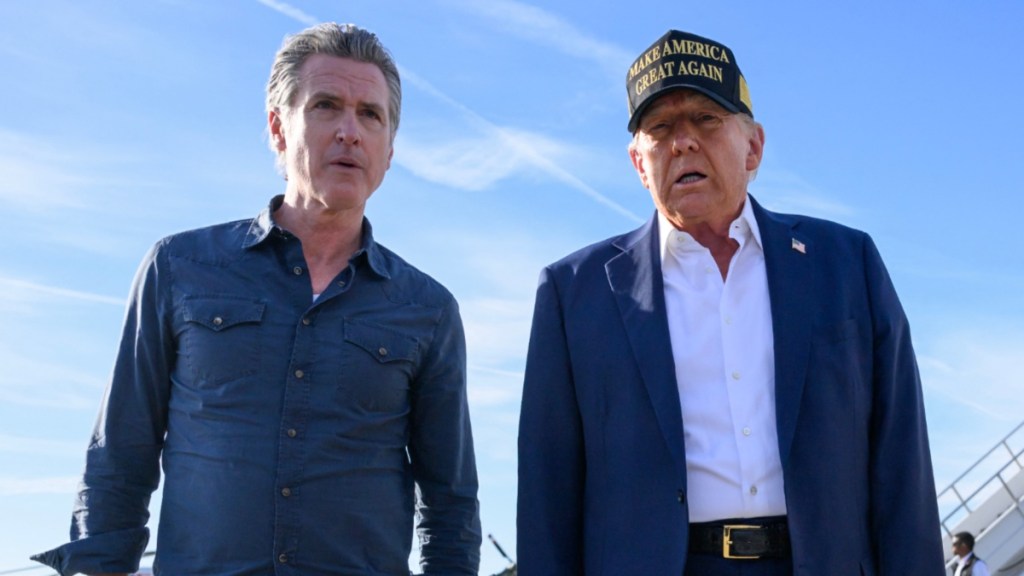 Gavin Newsom’s Lawyer Says DOJ Should Investigate Donald Trump Instead