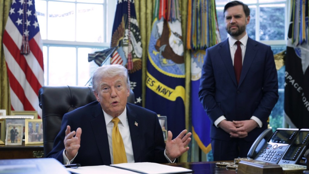 Donald Trump Joking Tells JD Vance to ‘Be Careful’ if the Iran Deal Goes Wrong