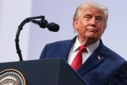 Donald Trump’s Speech Was Interrupted by Man Raising Both Middle Fingers