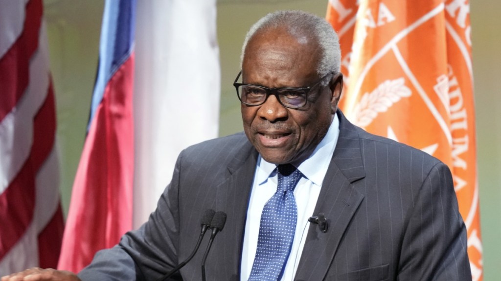 Justice Clarence Thomas' Appearance at Capitol Hill Raises Eyebrows