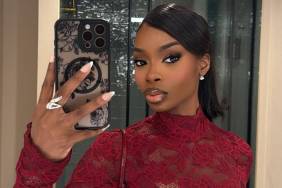 Olandria Carthen Leaves Very Little Covered in Plunging High-Slit Gown
