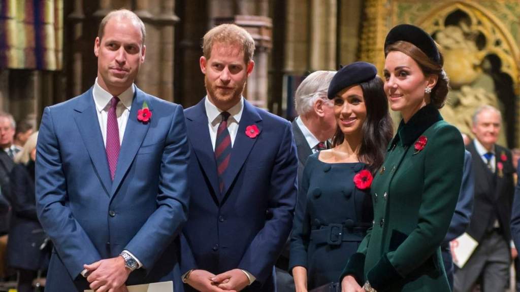 Prince William, Prince Harry, Meghan Markle, Kate Middleton