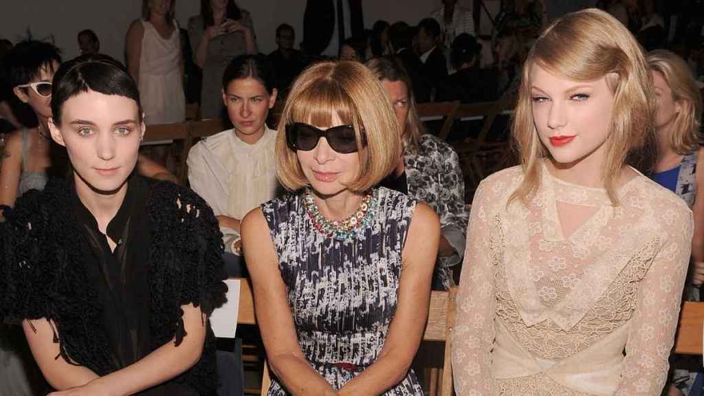 Rooney Mara,Anna Wintour, and Taylor Swift