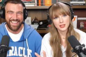 Taylor Swift Joins Travis Kelce for Live New Heights Moment