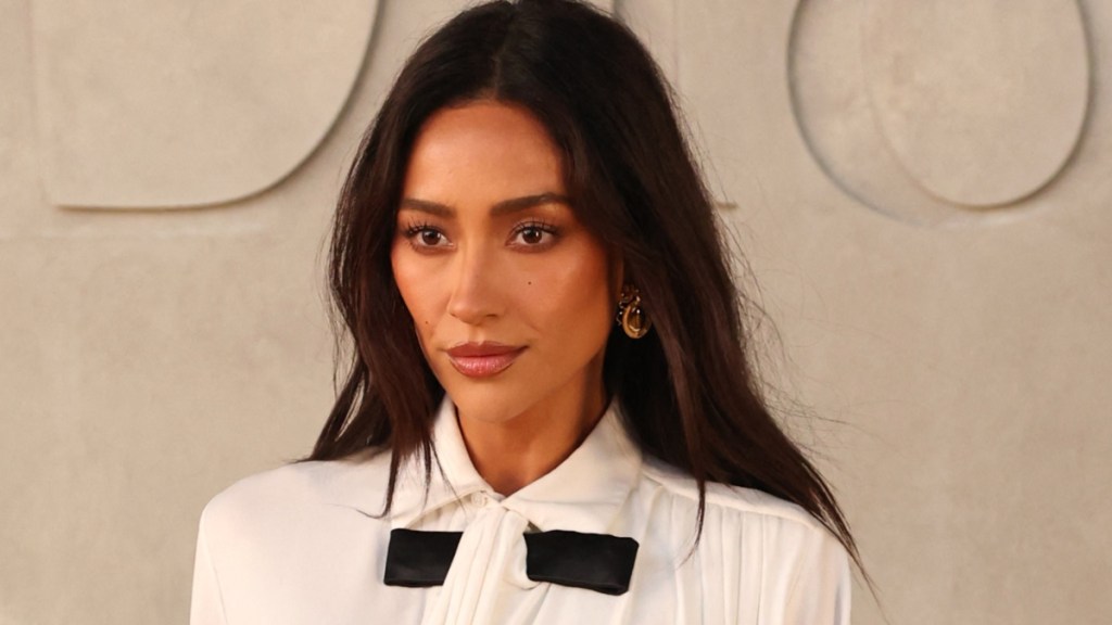 Shay Mitchell’s Thong Peeks Through a Completely Sheer Mini Skirt