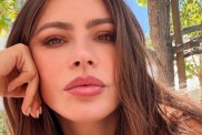 Sofia Vergara Packs Plenty of Curves Into a Strappy Top That Barely Holds Together