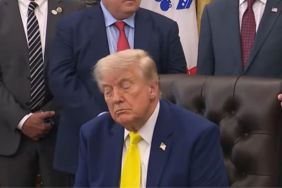Donald Trump Appears To Be Sleeping Again During Oval Office Briefing