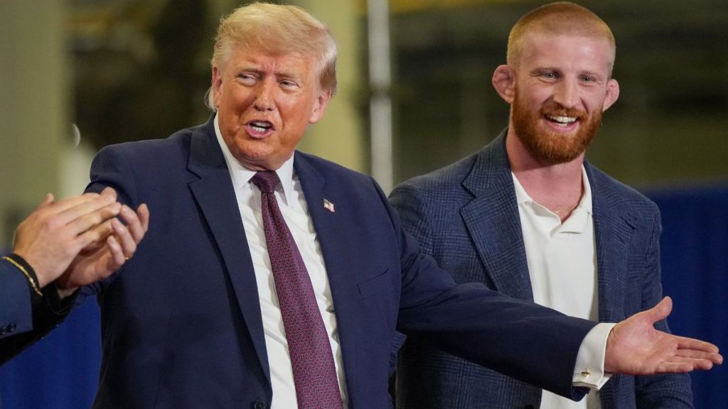 Donald Trump Jokingly Says He Could Take On UFC Fighter