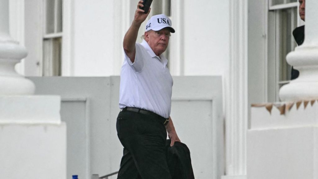 Donald Trump Spotted at Golf Club With 'The One Who Loved Him As Much As His Wife'