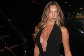 Kylie Jenner’s BFF Nearly Squeezes Out of Her Ultra-Deep Plunging Top