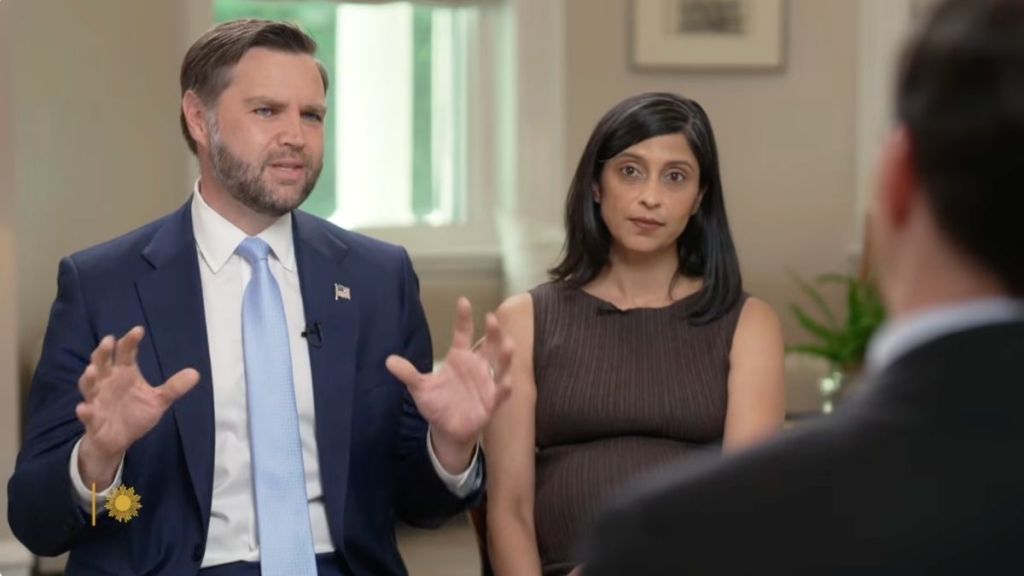 Usha Vance Says Husband J.D. Struggled With Therapy Process