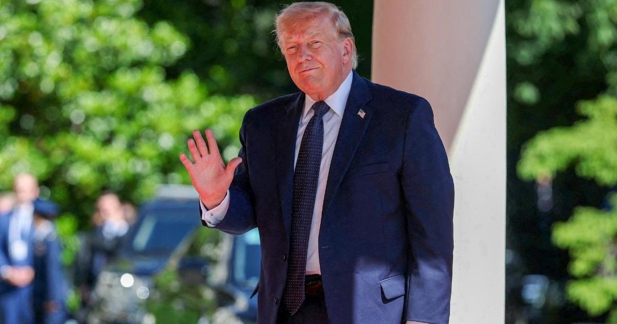 Donald Trump Appears to Head Toward Wrong Exit After AF1 Speech