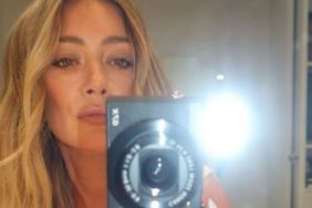 Hilary Duff's Paul Aaron Crystal Top Goes See-Through & Hangs by 2 Strings