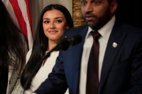 Kash Patel’s Girlfriend Singing National Anthem Goes Viral for All the Wrong Reasons