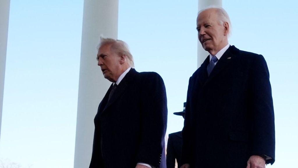 Joe Biden Calls Donald Trump a 'Loser' & Uses Reflecting Pool to Mock Presidency