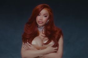 Cardi B’s Voluptuous Curves Nearly Spill Out of Her Plunging Sequin Dress