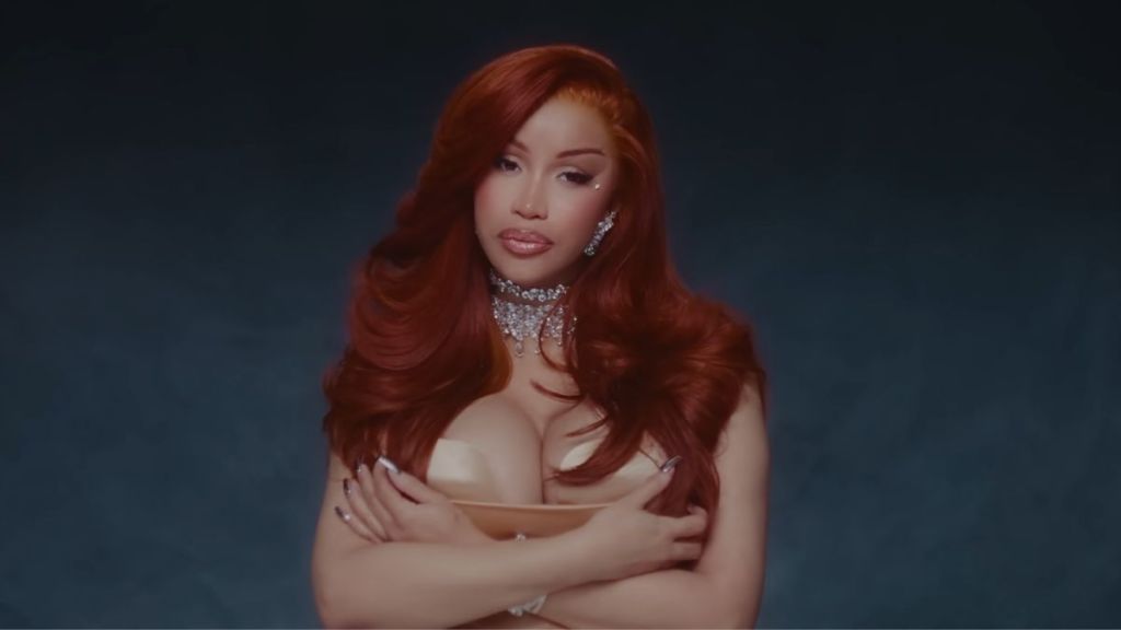 Cardi B’s Voluptuous Curves Nearly Spill Out of Her Plunging Sequin Dress