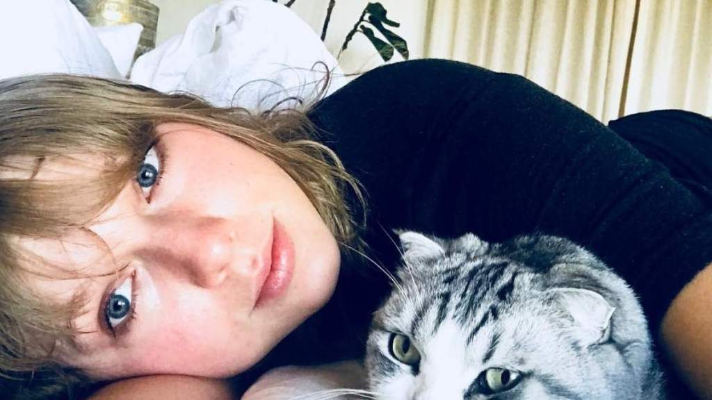 Taylor Swift Blew a Kiss in a Tiny Knicks Top & the Internet Noticed