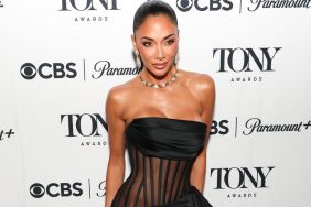 Nicole Scherzinger Nearly Spills Out of a Corset Dress That Barely Stays Put