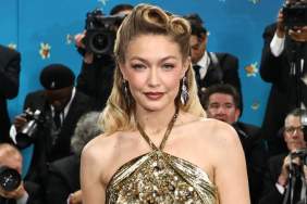 Gigi Hadid Makes Low-Rise Pants & Unbuttoned Top Look Effortless
