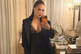 Jennifer Lopez’s Sheer Low-Cut Dress Leaves Plenty of Skin on Display