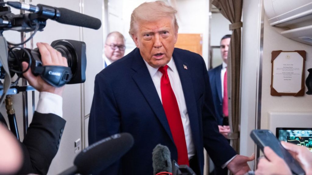 Donald Trump Says the Rain Is Why He Did What He Did During NBC Interview