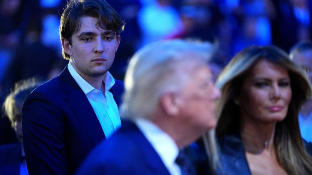 Donald Trump's Son Barron Makes Rare Appearance at Major Event