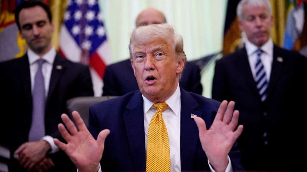Donald Trump’s Freedom 250 Song Choice Draws Warning From Singer’s Estate