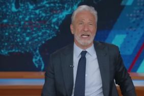 Jon Stewart Mocks Donald Trump's Meet the Press Exit: 'Fragile Man-Baby'