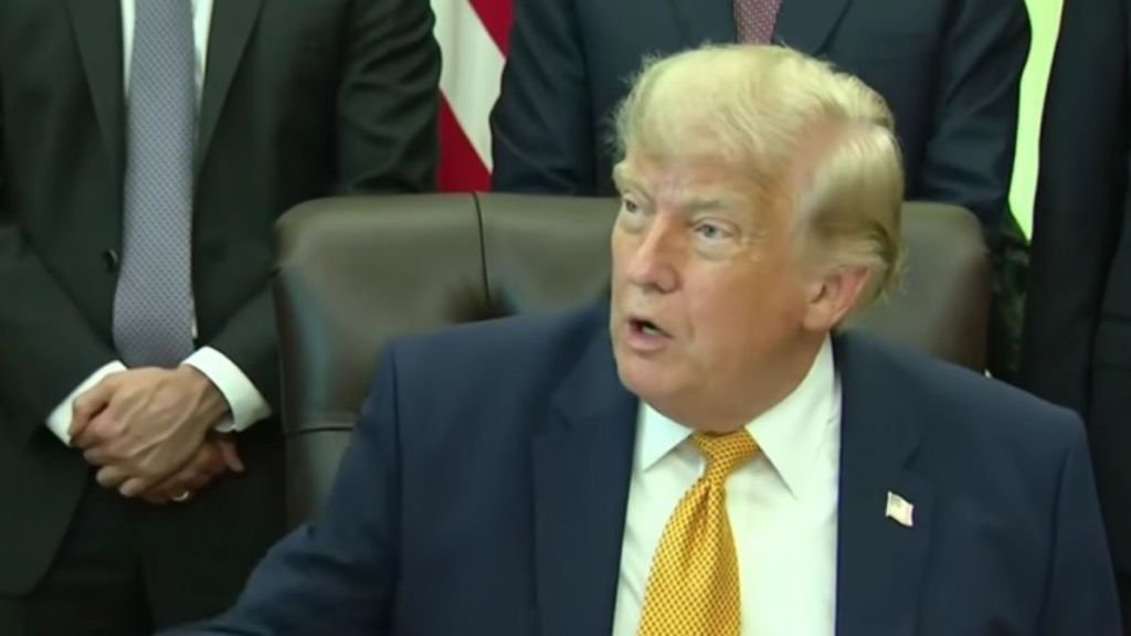 Donald Trump Blames Barack Obama While His Reflecting Pool Is Drained Again