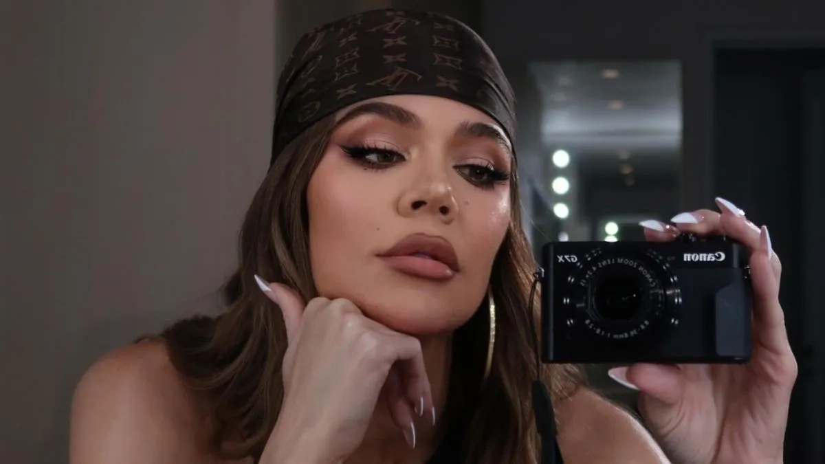 Khloe Kardashian Stuns in Wet See-Through Dress for Sultry XO Blue ...