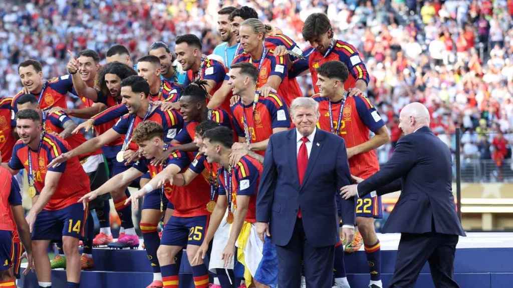 Donald Trump’s Awkward Role in Spain’s World Cup Celebration Goes Viral