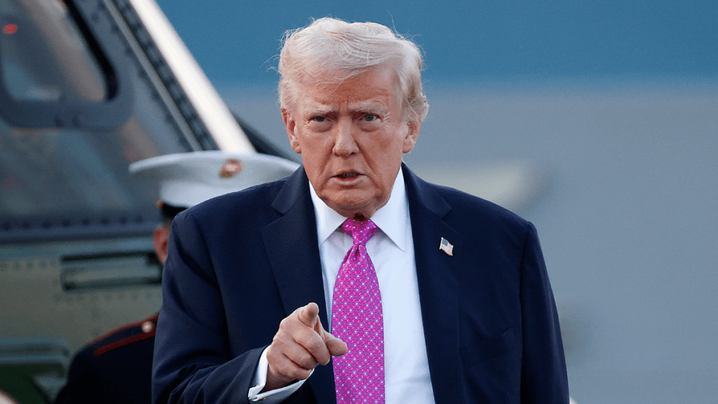 Trump Calls Kamala Harris 'Half a Person,' Says He'd Moderate 2028 Debate