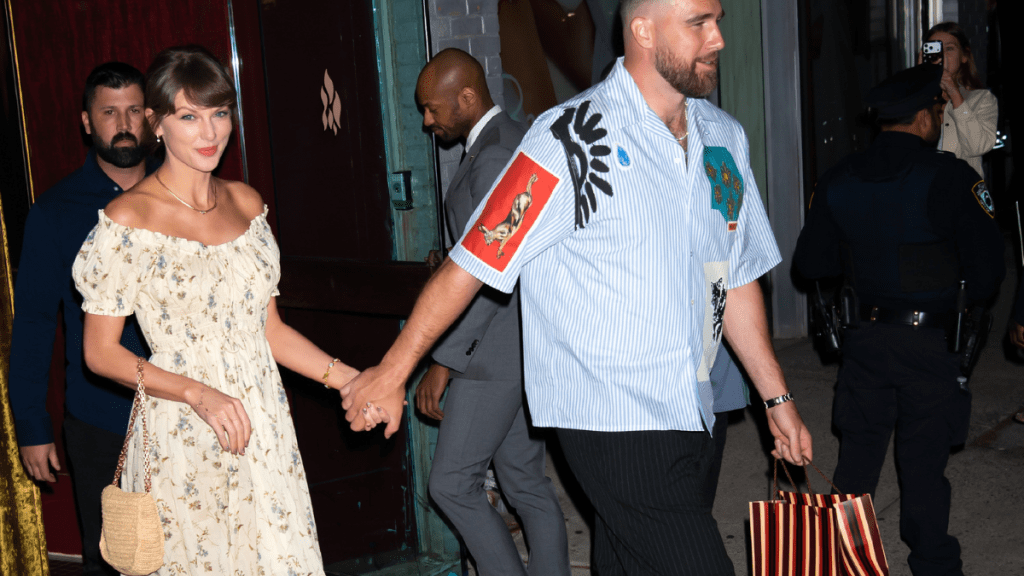 Taylor Swift and Travis Kelce Sneak Away for Pizza Date Before Saying 'I Do'