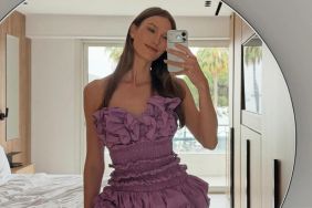 Karlie Kloss Flaunts Her Legs in a Wildly Sheer Skirt That Can’t Get Any More Revealing