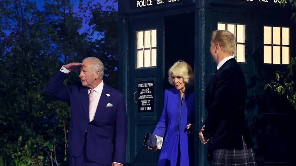 King Charles & Queen Camilla Draw Attention With Doctor Who Entry