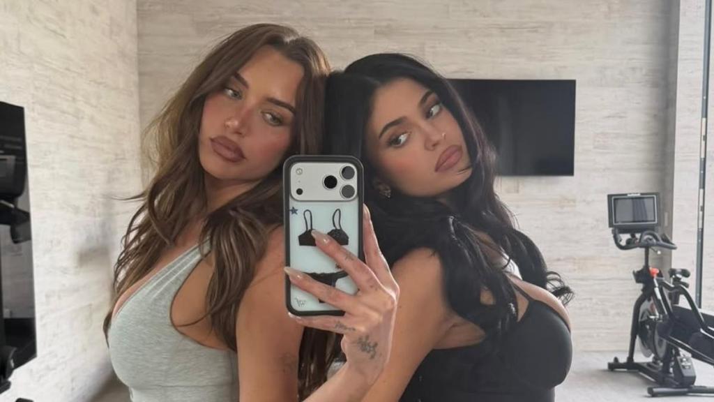 Kylie Jenner’s BFF’s Busty Cleavage Peeks Out of Bold Cutout in Plunging Dress