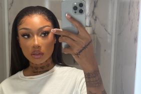 Megan Thee Stallion’s Latex Jumpsuit Plunges Down to Her Waist