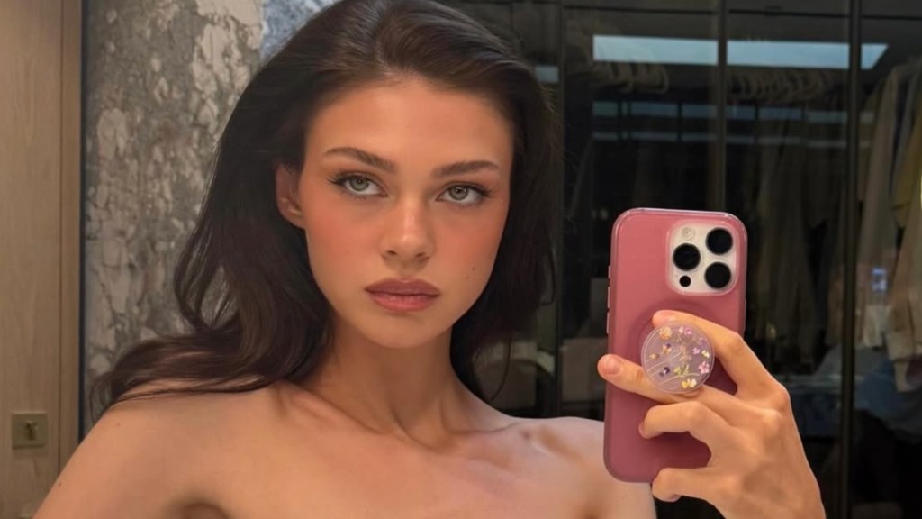Nicole Peltz Beckham’s Leotard Rides up Dangerously During Epic High Leg Stretch
