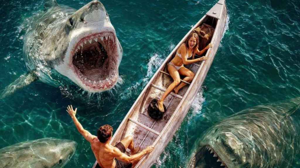 Shark Frenzy Horror Movie Trailer Sees a Family Vacation Turn Into an Absolute Bloodbath