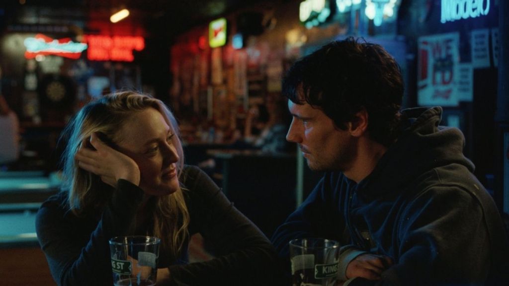 Jake Johnson & Dakota Fanning Make Bad Relationship Decisions in The Sun Never Sets Trailer