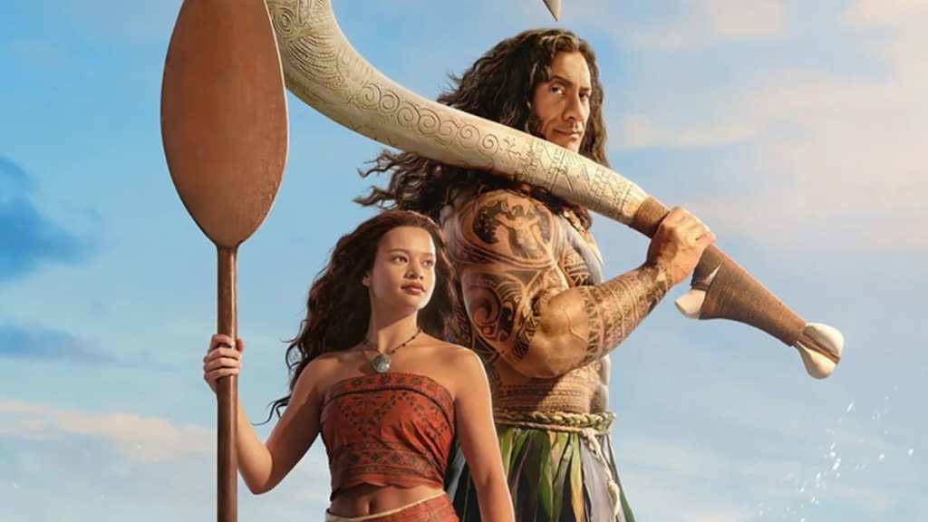 The poster for the live-action Moana.