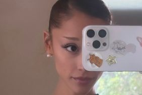 Ariana Grande Delivers a Racy Whip Moment in Lingerie-Inspired Fit