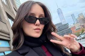 Nina Dobrev's Plunging Dress Comes With a Daring Thigh-High Slit