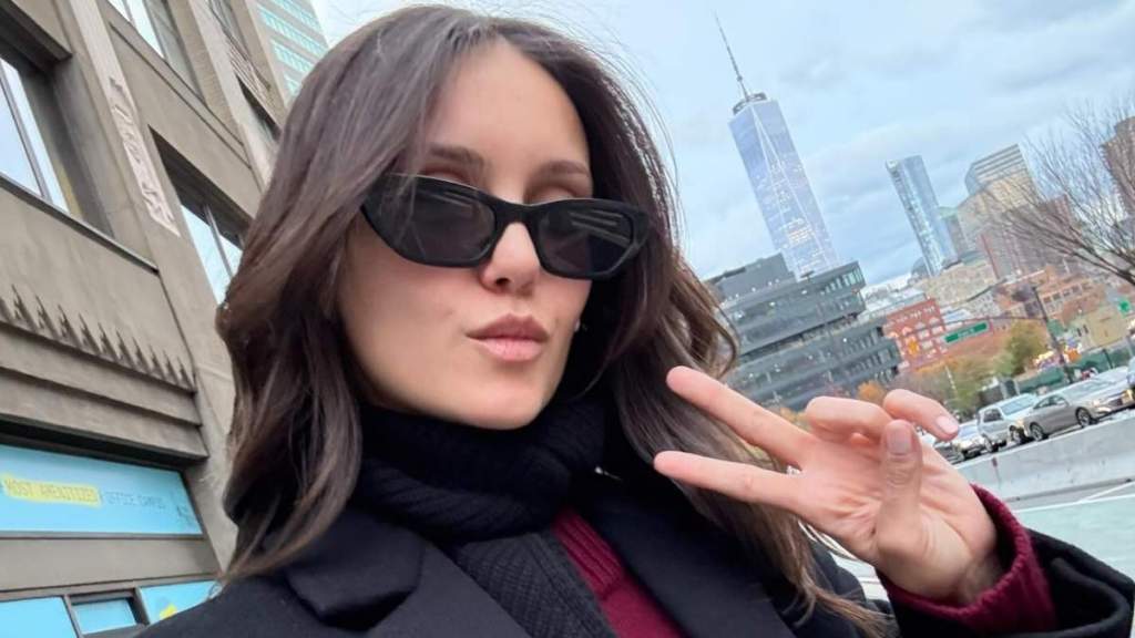 Nina Dobrev's Plunging Dress Comes With a Daring Thigh-High Slit