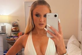 Zara Larsson Twerks in Racy Plunging Bra Look