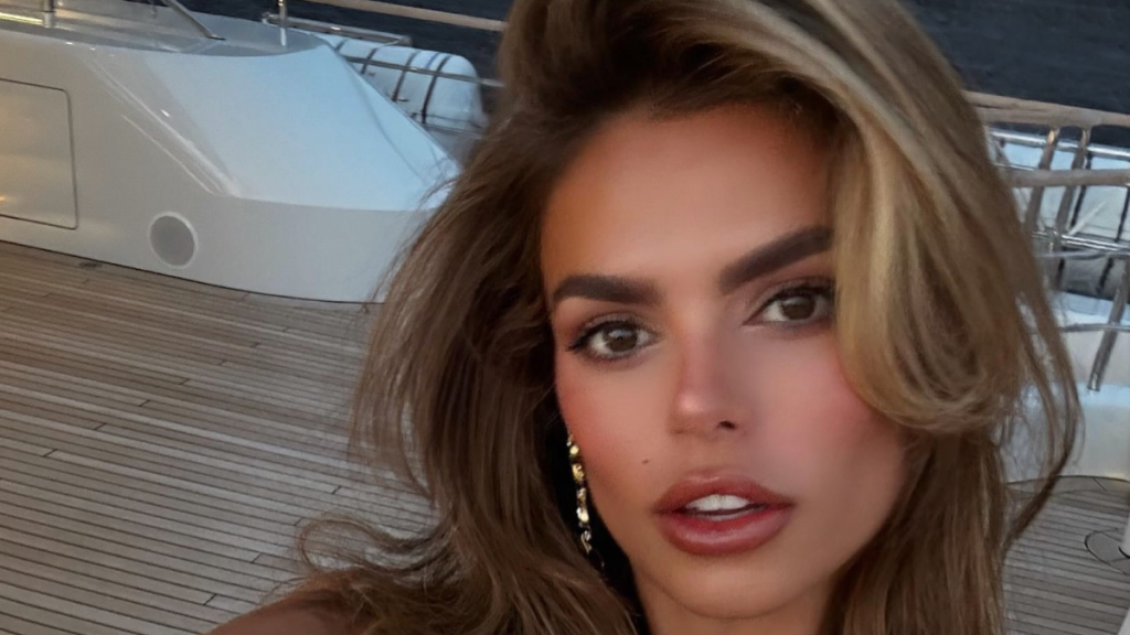Brooks Nader's High-Cut Swimsuit Exposes a Lot More Than Expected